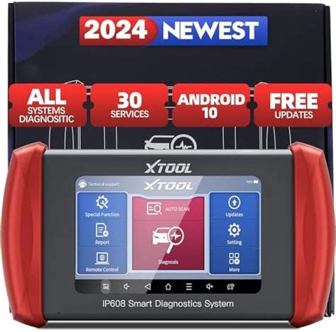 XTOOL Car Diagnostic Tool InPlus IP608 All Systems Scan Tool With 30