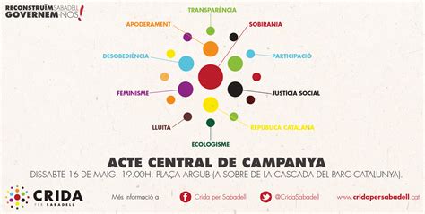 Acte Central De Campanya Crida Per Sabadell