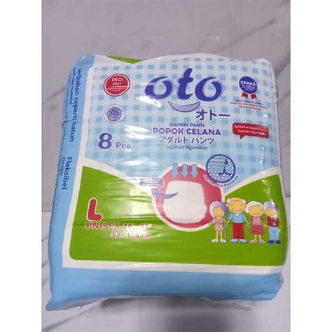 4packs Oto Adult Diaper Pull Ups Large 8pcs Per Packs 9bmx Shopee