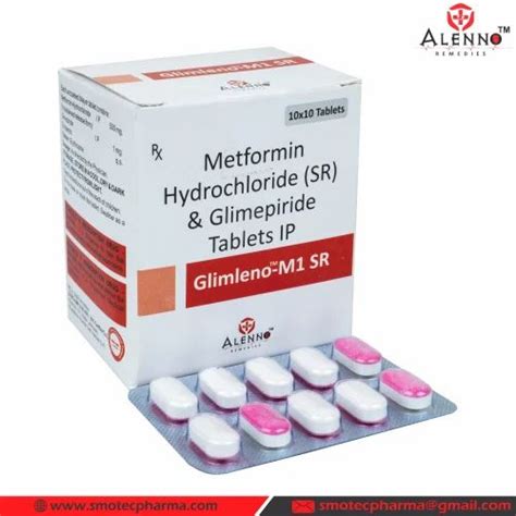 Allopathic Glimepiride Mg Metformin Hydrochloride Tablet In Pan