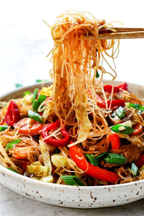 Pad Woon Sen Thai Glass Noodle Stir Fry Carlsbad Cravings