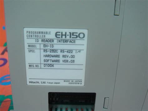 Hitachi Programmable Controller Id Reader Interface Eh Id Plc Dcs