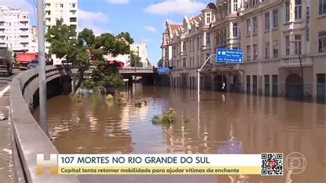 Foto Tragédia histórica das chuvas no RS já deixou 107 mortos e