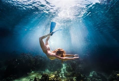Naked Cliff Diving