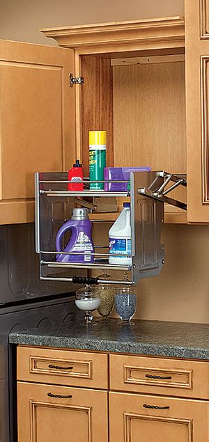 Cabinet Pull Down Shelving System