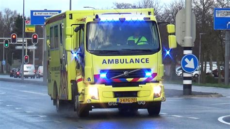 Mobile Intensive Care Unit MICU 13 302 Spoed In Hoorn NH YouTube