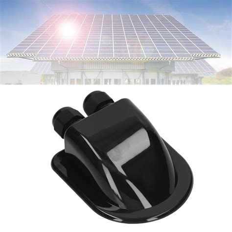 Solar Solar Double Cable Entry Gland Waterproof Cable Through Rv Roof Solar Junction Box Entry