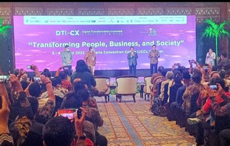 Digital Transformation Indonesia Conference Expo Dti Cx Resmi