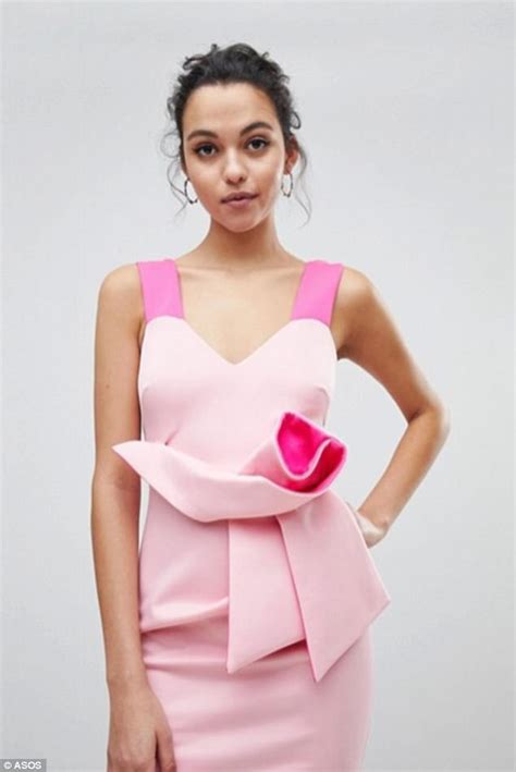 Pink Asos Dress Is Compared To A Vagina Daily Mail Online