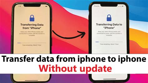 How To Transfer Data From IPhone To IPhone Without Update Transfer