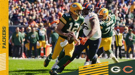 Packers Win Fifth Straight 24 14 Over Bears