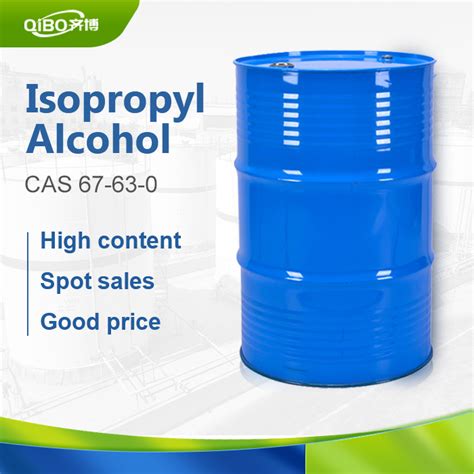 Manufacturer Provides Isopropyl Alcohol Isopropanol IPA CAS 67 63 0