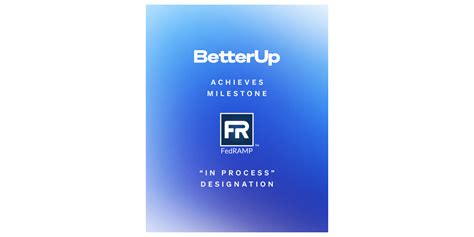 Betterup Achieves Milestone Fedramp In Process Designation