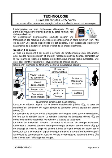 Brevet Svt Et Technologie M Tropole Sujet Alloschool