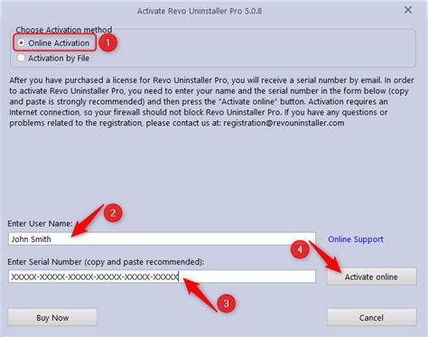 Activate Revo Uninstaller Pro