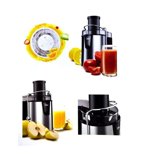 Centrifugeuse De Jus MIDEA MJ 60JM01B 600W Noir Inox