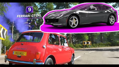 Forza Horizon 4 The Eliminator Begins With Level 9 Ferrari GTC4L YouTube