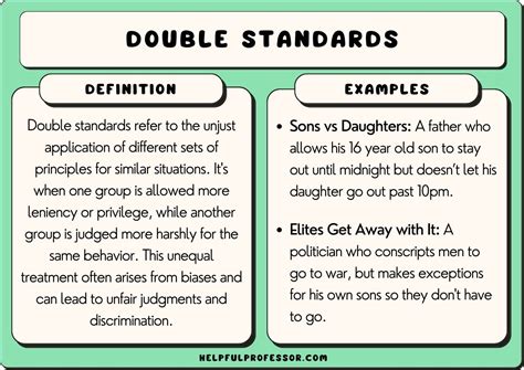 15 Double Standards Examples (2025)