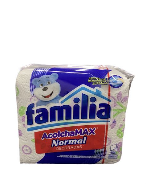 Servilletas Familia Acolchamax Normal Decoradas Unds Supermercado