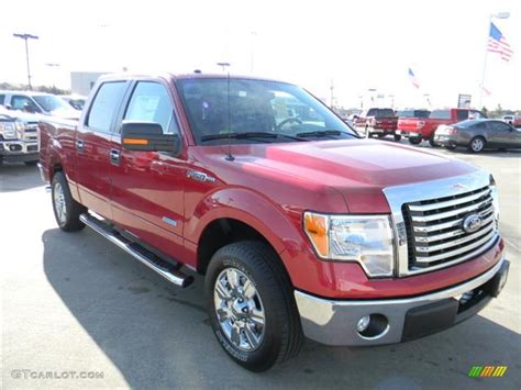 Red Candy Metallic 2012 Ford F150 Xlt Supercrew Exterior Photo