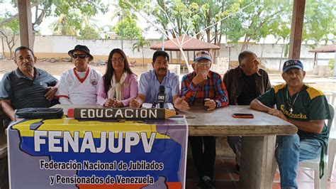 Jubilados y pensionados de Lara saldrán a la calle este 1 de mayo por