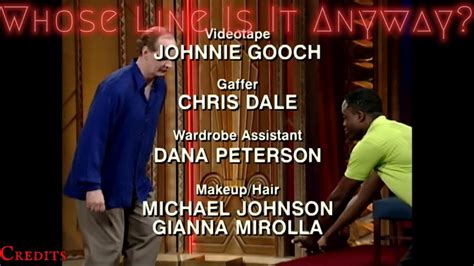 Credits Whose Line Is It Anyway Classic Youtube