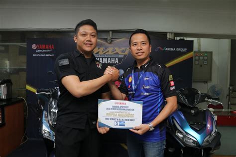 Yamaha Kalbar Apresiasi Bripda Novandro Dengan Berikan Layanan Servis