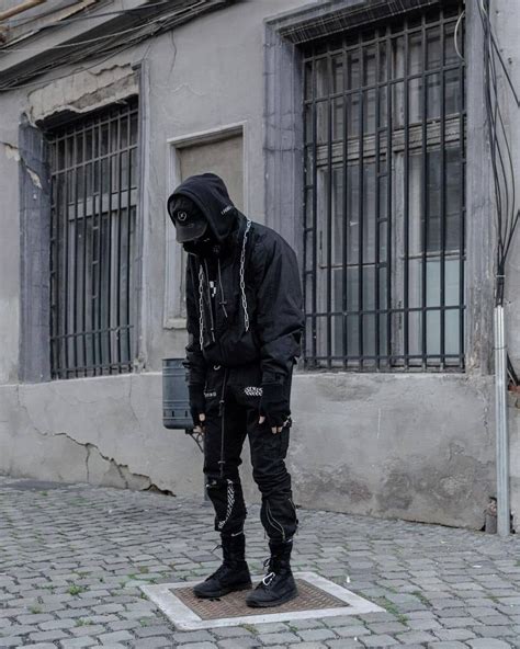 Techwear Guy Fitness How To Wear Instagram Shopping Guys Man