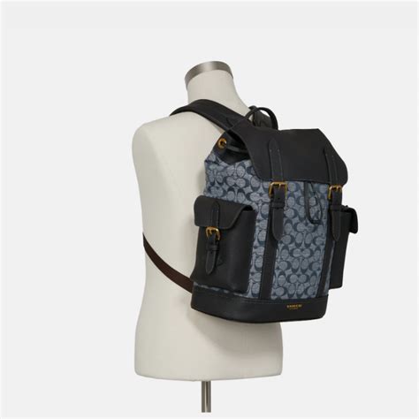 Coach Hudson Backpack In Signature Chambray Bb Asia Store