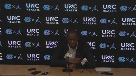 Mbb Hubert Davis Press Conference Post St Augustines Youtube