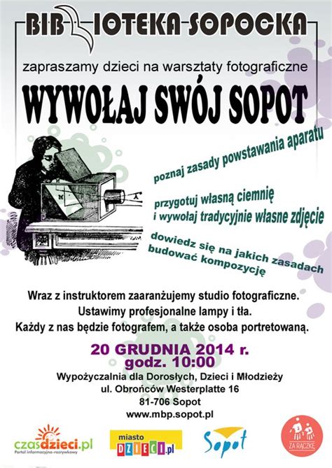 Wywo Aj Sw J Sopot Warsztaty Fotograficzne Dla Dzieci Wydarzenia