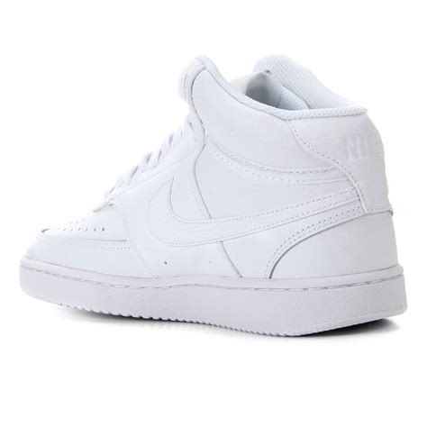 Tênis Nike Court Vision Mid Feminino Branco Netshoes