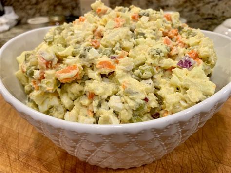 Polish Potato Salad Sa Atka Jarzynowa Gabrick Barbecue Sauce Co