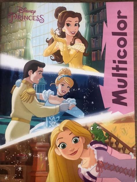 Kleurboek Disney Princess Met Voorbeelden In Kleur Bol