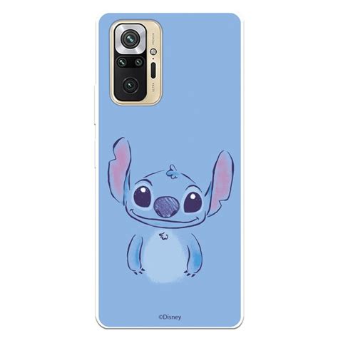 Funda Oficial De Disney Stitch Azul Lilo Stitch Para Xiaomi Redmi