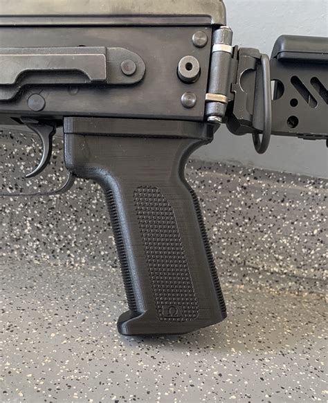 Free Stl File Ak Pistol Grip Airsoft Aeg・3d Printable Design To