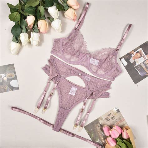 Tawop Women Underwear Sexy Lingerie Lace Set Fashion Temptation