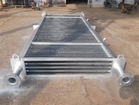 Mild Steel Industrial Finned Tube Heat Exchangers For Drying Machine