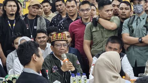 Foto Mahfud Md Blak Blakan Bongkar Keterlibatan Pemilu Kepala