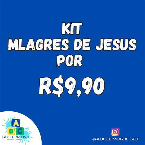 Varal MILAGRES DE JESUS Fabiana Sant Ana Hotmart