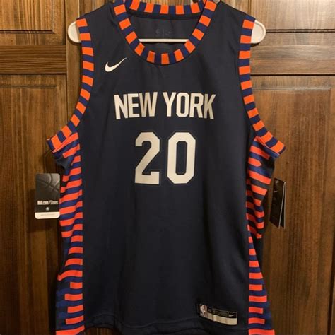 Nike | Shirts & Tops | Nwt Nike Kevin Knox New York Knicks 2 Blue ...