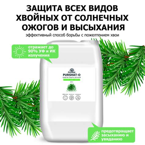 Средство защиты растений Пуршат-О концентрат для хвойных и декоративных ...