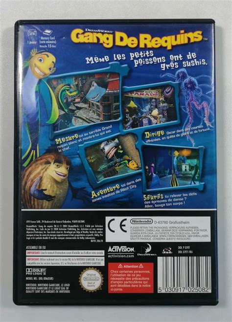 Gang De Requins Nintendo Gamecube Gc Pal Fra Occasion Eur 1119