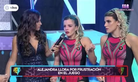 EEG Alejandra Baigorria rompió en llanto por gritos de Mario Irivarren