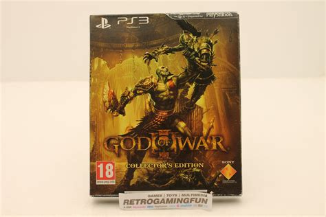 PS3 God Of War III Collectors Edition Complete Retro Gaming Fun