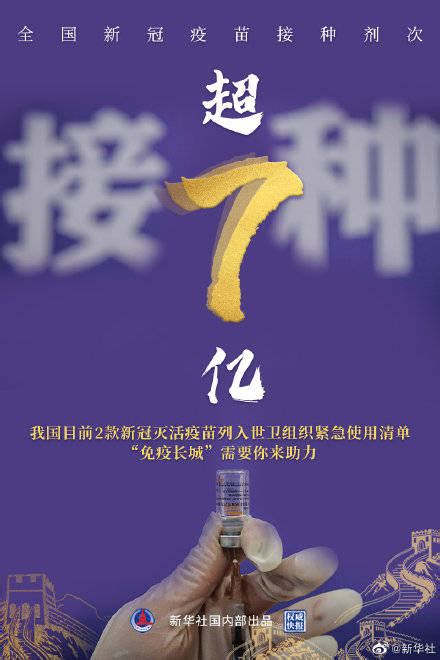 权威快报丨全国新冠疫苗接种剂次超7亿 陈席元