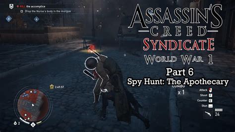 Assassins Creed Syndicate World War 1 Part 6 Spy Hunt The Apothecary