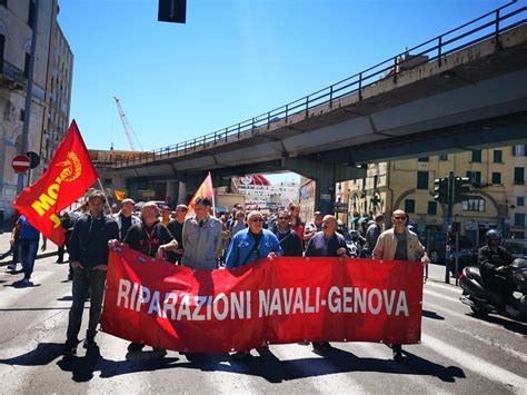 Riparazioni Navali Gioved Sciopero Con Corteo In Solidariet Per Gmg