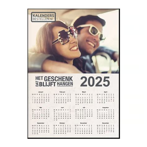 Jaarkalender Budget A Drukken Met Logo