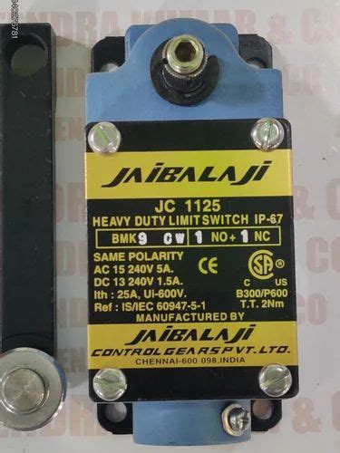 Jaibalaji Limit Switch Jc Jai Balaji Limit Switch Manufacturer